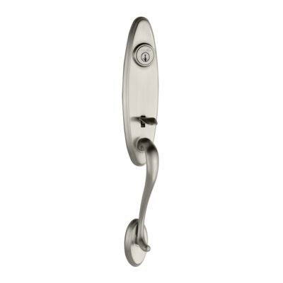 Wellington Handleset - Deadbolt Keyed One Side (Exterior Only) - featuring SmartKey